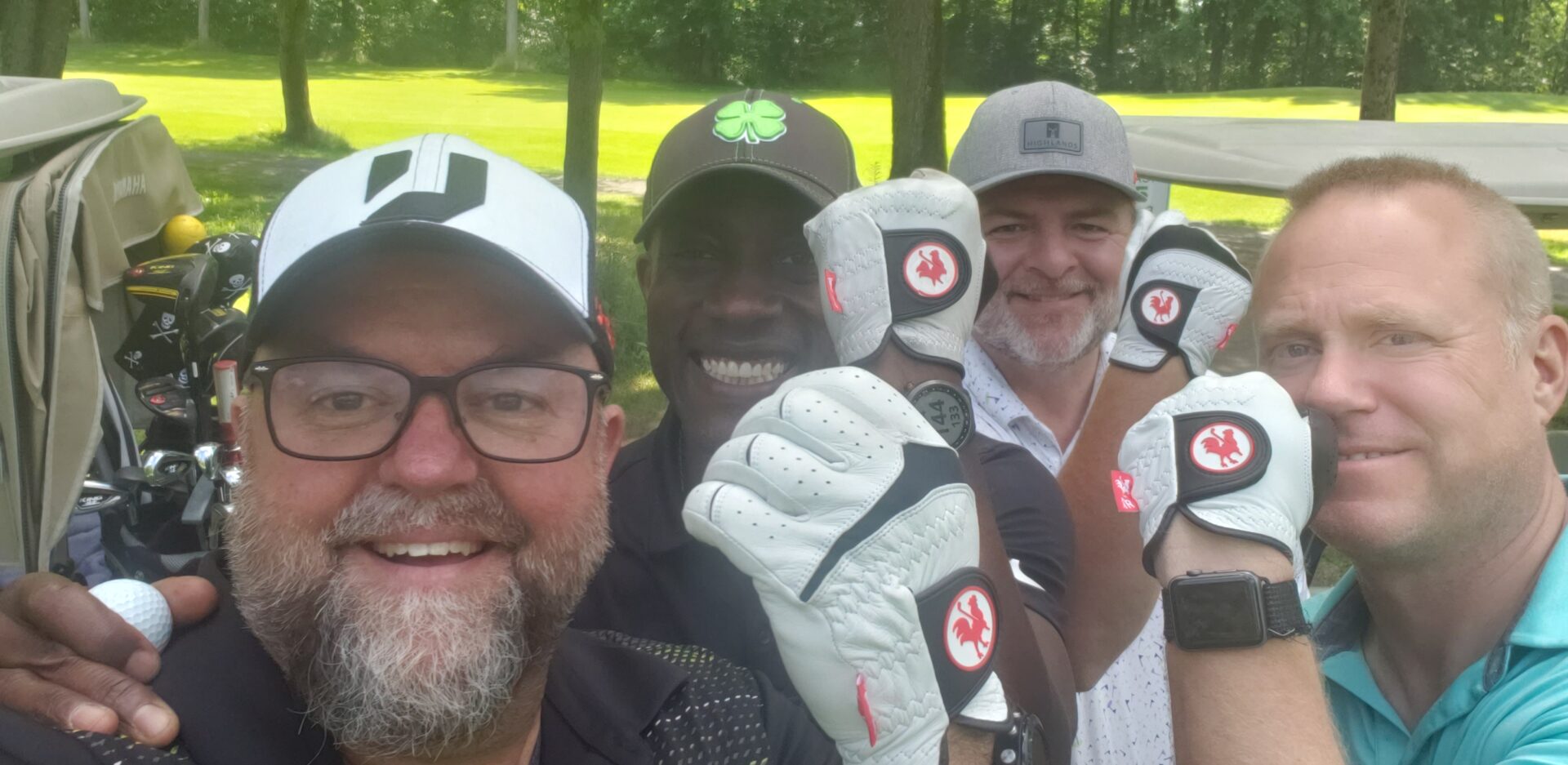 Golf Day with Red Rooster